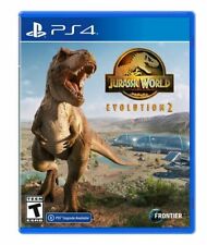 Jurassic World Evolution 2 box art for Playstation 4